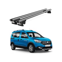 Venüs Dacia Dokker Stepway 2012 Ve Sonrası Uyumlu Gri Ara Atkı Port Bagaj Tavan Barı