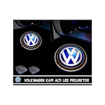 Volkswagen Kapı Altı Led Aydınlatma Araç Logolu 4 Kapılık