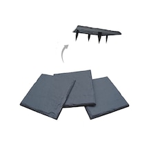 Hedefsan Dekoratif Basamak Taşları - Dış Mekan Yolu Pvc 4 Adet (514074373) Antrasit