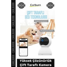 Kamera Ev Güvenlik Karşılıklı Konuşma Hareket Algılama Yüksek Çözünürlük Çift Taraflı Kamera