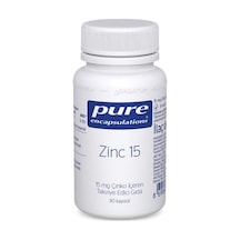Pure Zinc 15 Mg Çinko 30 Kapsül