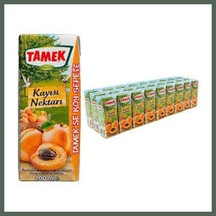 Bezos Tamek Kayısı Nektarı 200 Ml 27 Adet Bzstk