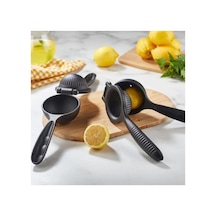 Vıvaluxe Dayanıklı Döküm Paslanmaz Limon Ve Portakal Sıkacağı, Ergonomik Kol, Universal Tasarım, Narenciye İçi Diğer