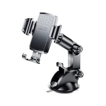 Sones Shunweı Sd-1132b Araç Telefonu Vantuz + Hava Firar Tutucu Yerçekimi Algılama Destek Braketi Siyah