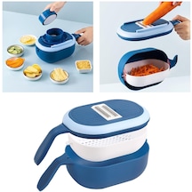 Suntek Sebze Parçalayıcı Doğrayıcı Patates Domates Mavi Mavi Diğer