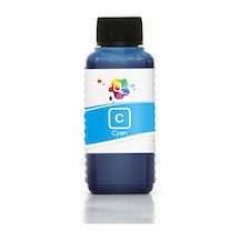QC Epson WorkForce WF 7511 Uyumlu Yazıcı Mürekkebi 100ml C Cyan Mavi Pigment