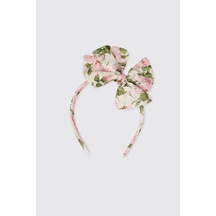 Panço Liberty Kumaş Kız Bebek Pembe Taç Seti 2612gb09021