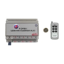 6 200watt Çıkışlı, Rf Alıcılı, Dahili Antenli Kumanda Seti.