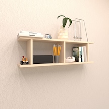 Rafkestir Grey Duvar Rafı Krem ( Mat )