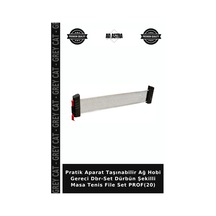 Pratik Aparat Taşınabilir Ağ Hobi Gereci Dbr-set Dürbün Şekilli Masa Tenis File Set Prof 20 Belirtilmemiş