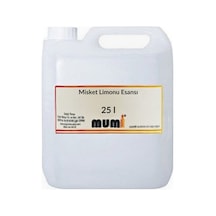 Misket Limonu Mum Esansı 25 Litre Şeffaf