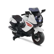 438 Xmx Akülü Motor 12 Volt Beyaz