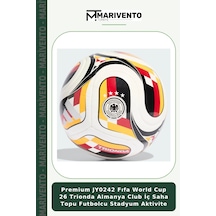 Premium Jy0242 Fıfa World Cup 26 Trionda Almanya Club İç Saha Topu Futbolcu Stadyum Aktivite Çok Renkli