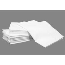 Mandaş 2 Adet Yastık Astarı Kılıfı Pamuklu Beyaz Fermuarlı 50X70