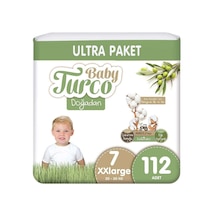 Baby Turco Doğadan 7 Numara Xxlarge Ultra Fırsat Paketi 112 Adet