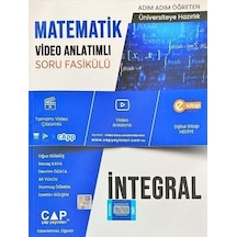 Matematik İntegral Konu Anlatımlı Soru Bankası -  Çap Yayınları