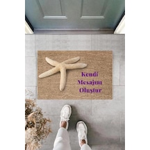 Dijital Baskı Kişiye Özel İç Kapı Dekorasyon Paspas Ps11224 Renkli