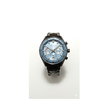 Ferrucci Erkek Kol Saati Siyah Renk, Buz Mavisi Kadran - Fcf03525m.03, 2 Yıl Garantili Siyah