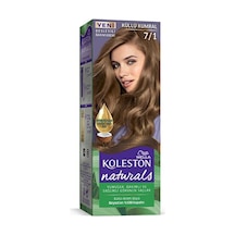 Hubrendy Tedarik Naturals Saç Boyası Küllü Kumral 7/1