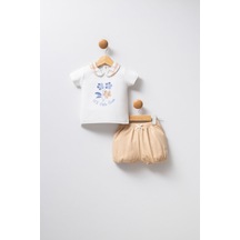 U.S. Polo Assn. Kız Bebek Beyaz Takım Usb2380-c-v1 Beyaz