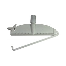 Geniş Islak Mop Püskül Paspas Başlığı Tutucu Aparatı - Mandallı - 25 CM Moplar İçin