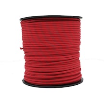 Mg Ropes Paracord İp 4 Mm Reflektörlü Kırmızı No:54 10 Metre