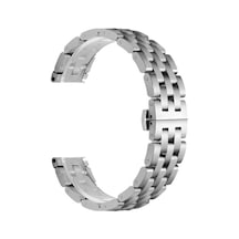 Gear S2 20mm Uyumlu Krd-20 Metal Nvth Kordon-gümüş