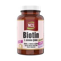 Ncs Biotin 2500 Mcg L Sistein Çinko 60 Tablet