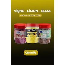 Mytee 3'lü Limon - Vişne - Elma Aromalı Granül İçecek Tozu 3 X 250gr 750 G