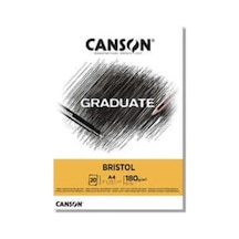 Canson Graduate Bristol Çizim Defteri 180G 20 Yaprak A4