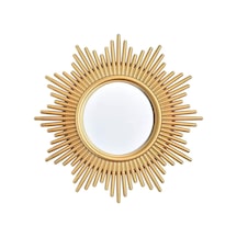 Suntek Magideal İskandinav Duvar Aynası Altın Çerçeve Koridor A