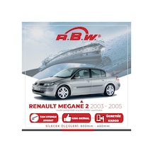 RBW Renault Megane 2 2003 - 2005 Ön Muz Silecek Takım