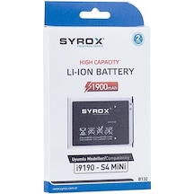 Syrox Samsung Uyumlu S4 Mini / İ9190 Batarya B132