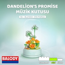 Balody Dandelion S Promise Müzik Kutusu Yapı Bloğu Seti 372 Parça