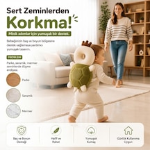İlk Adım Güvenlik Yastığı Bebek Kafa Koruma Boyun Destek Minderi Kaplumbağ