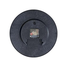 30 Cm Gerçek Cam Sessiz Mekanizma Duvar Saati Açık