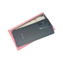 Samsung Galaxy Uyumlu A33 Kasa Arka Pil Batarya Kapağı Siyah