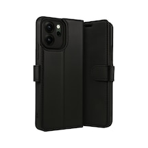 Oppo Reno 14f Uyumlu Trend S Plus Kapaklı Kılıf - Siyah