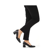 Tamer Tanca Kadın Hakiki Deri Siyah Topuklu & Stiletto Ayakkabı 923 450 Bn Ayk Sk22/23 Sıyah Siyah