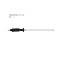Masat Oval Solingen No:12 30 Cm Siyah