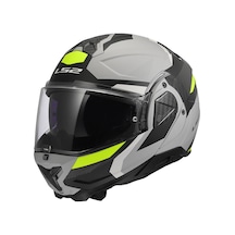 Ls2 Advant 2 Trıple Mat Gri- Siyah-neon Sarı Kask - S