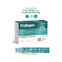 iCollagen Kolajen ve Probiyotik Takviye Edici Gıda 60 Tablet