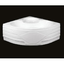 Alika140x140 CM Oval Köşe Küvet Panelli