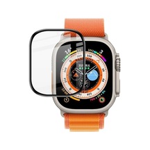 Watch Ultra 49mm 3d Full Kaplama Ekran Koruyucu Pet+pmma- 1903 - Renk: Siyah