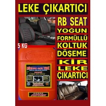 Rb Seat Koltuk-döşeme Kumaş Genel Temizleyici ,- Etkin Leke Çıkartıcı 5 Kg