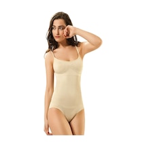 Bonbonetti Chocolate Baby & Kids Dikişsiz Seamless Çıtçıtlı Badi Korse St755 Beyaz