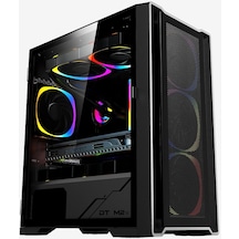 Xaser XR05 4x120 MM Rainbow Fanlı 500 W 80+ Power Gaming Kasa