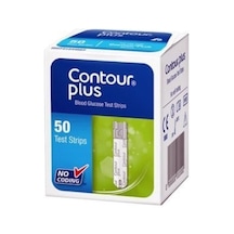 Contour Plus Kan Şekeri Ölçüm Stribi 1 Kutu 50 Adet