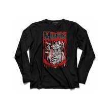 The Mısfıts Punk Rock Death Comes Rıppıng Uzun Kollu Tişört (525288879)