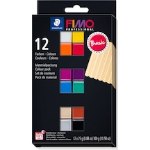 Staedtler Fimo Professional Basic Polimer Kil Seti 12 Renk